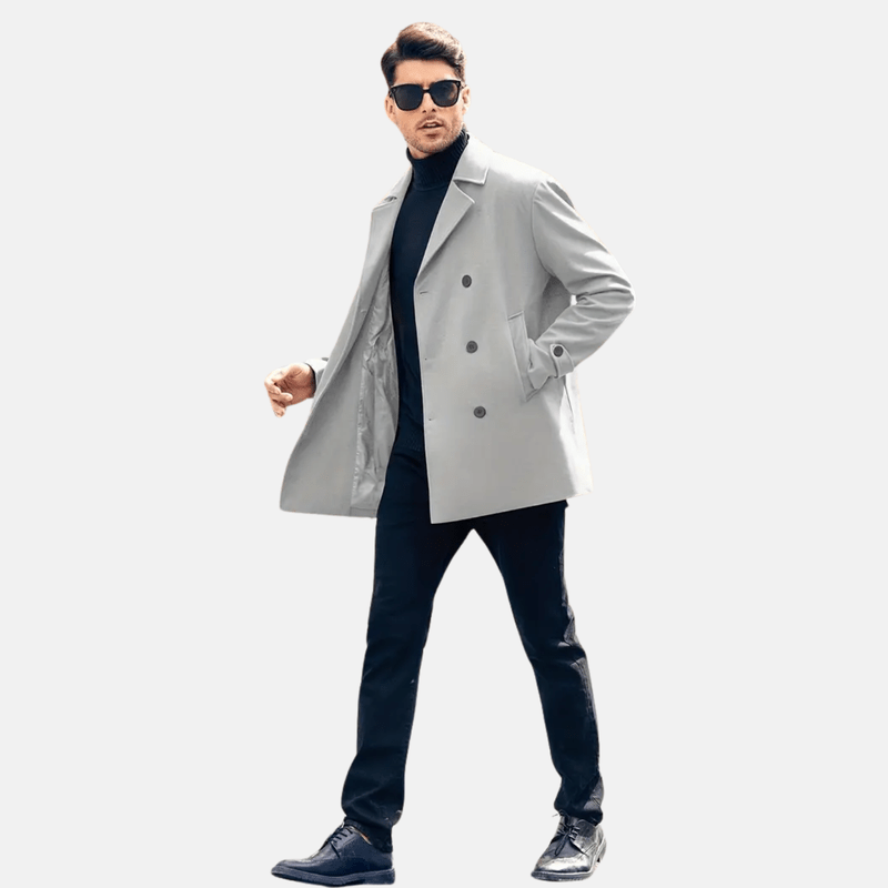 Herre Luksusfrakke - Elegance og Stil for Kendere
